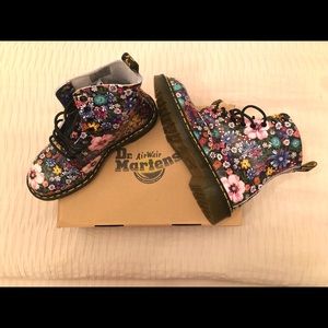 *New/Never Worn” Floral Dr.Martens